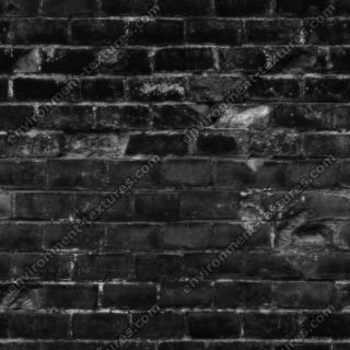 seamless wall bricks bump 0008